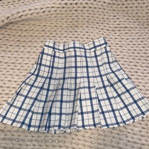 princess polly plaid tennis skirt